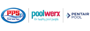 PPS, Poolwerx, and Pentair Pool Logo